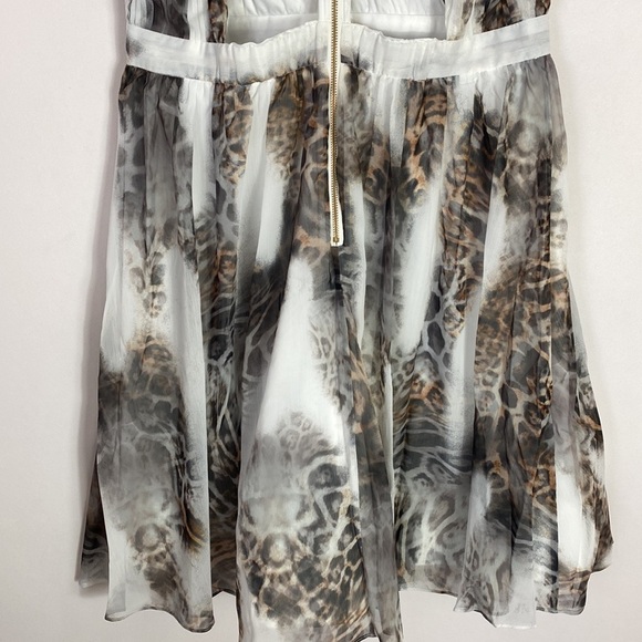 Catherine Malandrino white sleeveless back cutout dress NWT - Picture 6 of 8